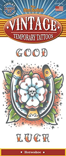 Buy Tinsley Transfers Horseshoe Vintage Temporary FX Tattoo for only $4.74 byTinsley Transfers