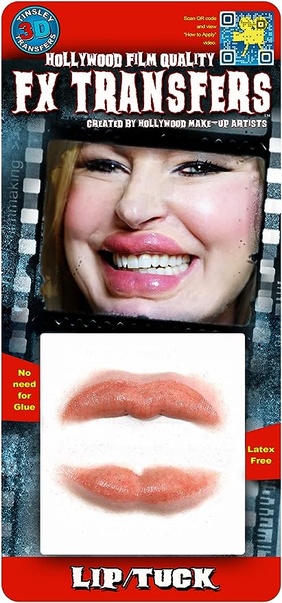 Buy Tinsley Transfers Lip Tuck - 3D FX Transfers for only $19.99 by Tinsley Transfers