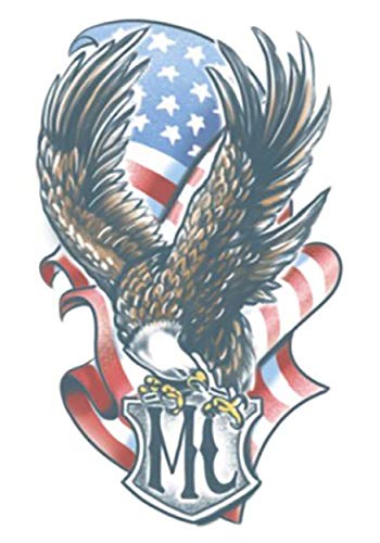 Buy Tinsley Transfers Mc Eagle Biker Temporary Tattoo FX Novelty Item for only $4.28 byTinsley Transfers