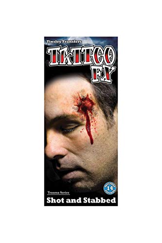 Buy Tinsley Transfers Shot & Stabbed Temporary Tattoo Kit for only $7.59 byTinsley Transfers