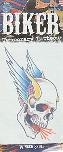 Buy Tinsley Transfers Skull Biker Temporary Tattoo  for only $4.74 byTinsley Transfers