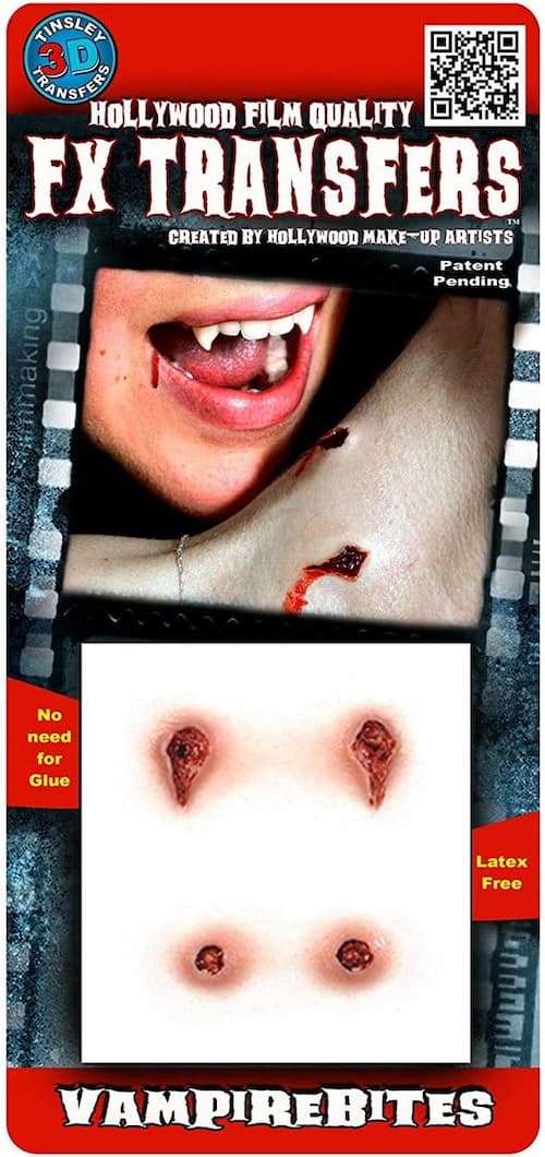 Buy Tinsley Transfers Vampire Bites - 3D FX Transfers for only $14.99 by Tinsley Transfers
