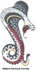 Buy Tinsley Transfers Vintage Cobra 1940 Tattoo for only $4.74 byTinsley Transfers