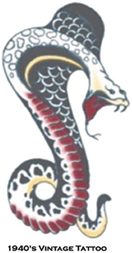Buy Tinsley Transfers Vintage Cobra 1940 Tattoo for only $4.74 byTinsley Transfers