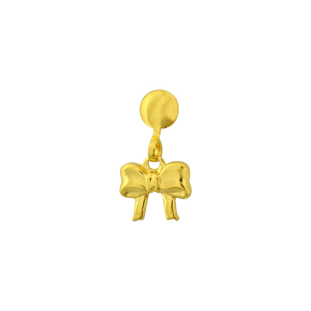 Buy Tiny Tips Drop Bow Studs - Gold Plated for only $14.99 by Studex