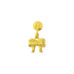 Buy Tiny Tips Drop Bow Studs - Gold Plated for only $14.99 by Studex