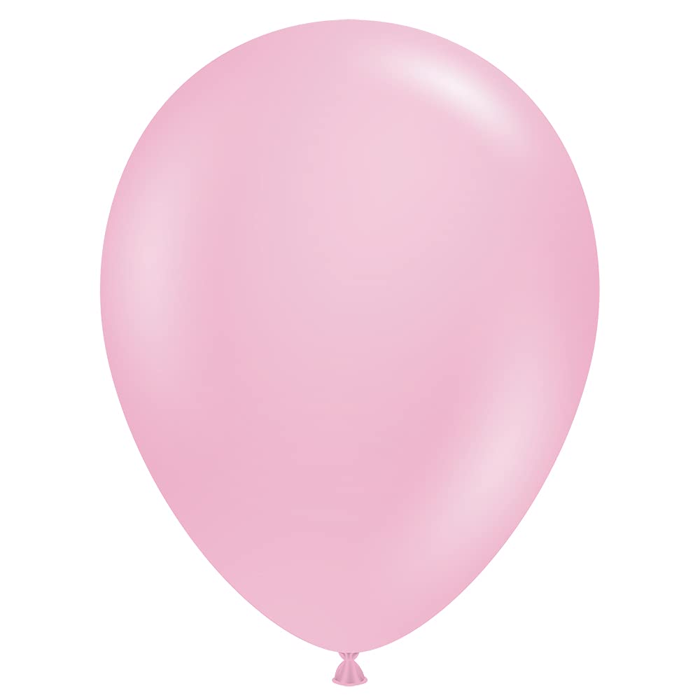 Tuf-Tex 15006 Pink Latex Party Balloons, 5", Pink, Pack of 50