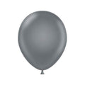 Tuf-Tex 15080 5" Gray Smoke Latex Balloons