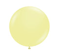 Tuf Tex Sun Kissed 5" Lemonade Color Latex Balloons (50 per Bag)