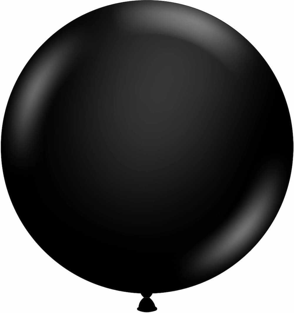 Buy TUFTEX 24" Black Latex Balloons (3 count) for only $4.99 by Tuftex