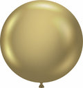 Buy TUFTEX Chrome Reflex Golden 36" Latex Balloons (2 count) for only $18.99 by Tuftex