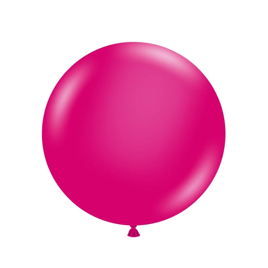 TUFTEX | Crystal Balloon Magenta - 5 in