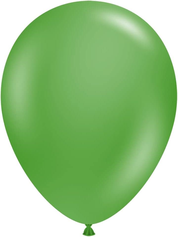 Buy TUFTEX Green 11" Latex Balloons (100 count) for only $24.99 by Tuftex