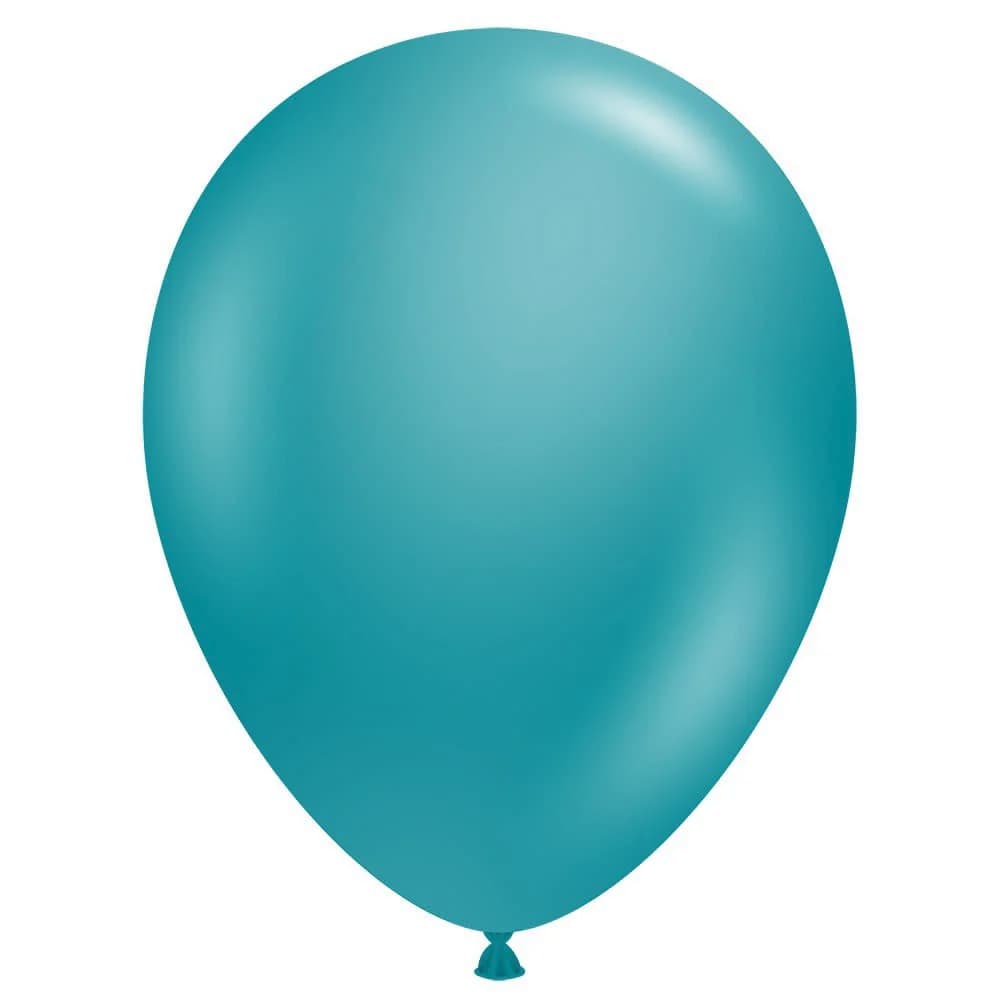 Buy Tuftex Metallic Teal Blue 5" Latex Balloons (50 count) for only $8.99 by Tuftex