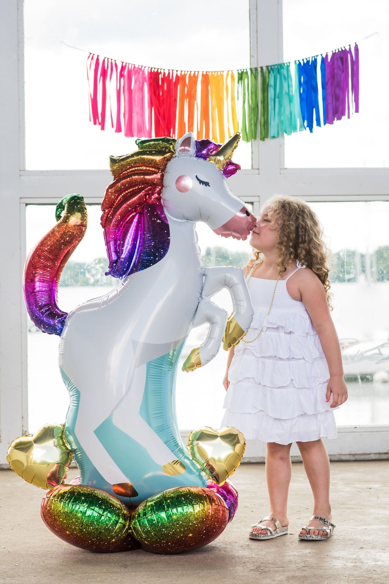 Buy Unicorn 55" Airloonz Air Filled Foil Balloon for only $15.99 byAnagram