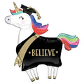 Buy Unicorn Believe Rainbow Graduation Grad Super-shape 33" Foil Balloon  for only $4.74 byAnagram