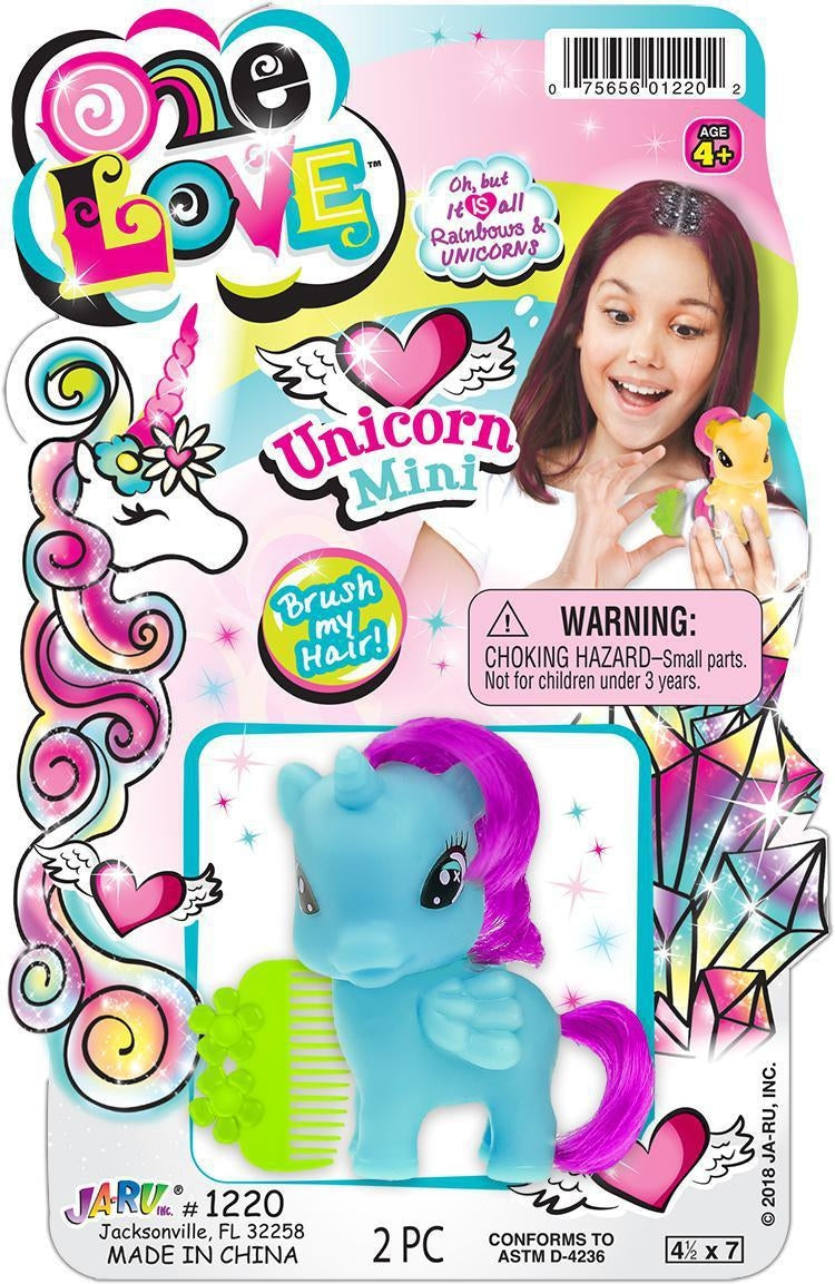 Buy Unicorn Brush My Hair Mini Set - One Love Unicorn Mini Set Assorted for only $3.99 by[product_brand]