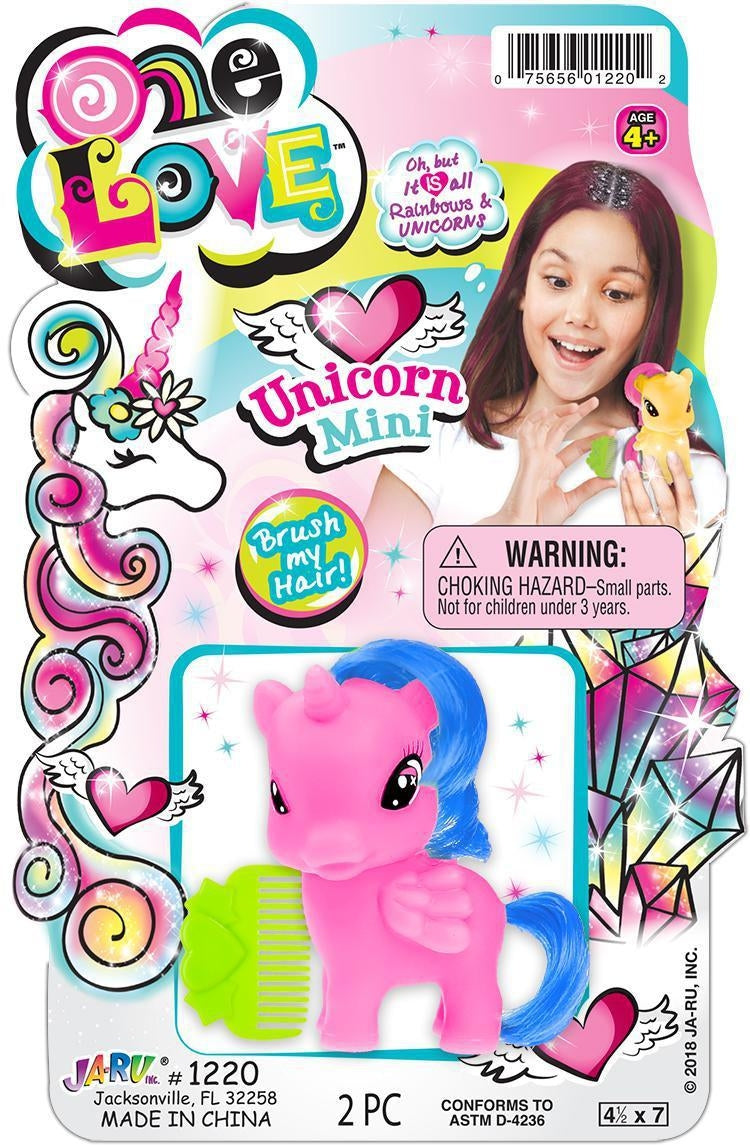 Buy Unicorn Brush My Hair Mini Set - One Love Unicorn Mini Set Assorted for only $3.99 by[product_brand]
