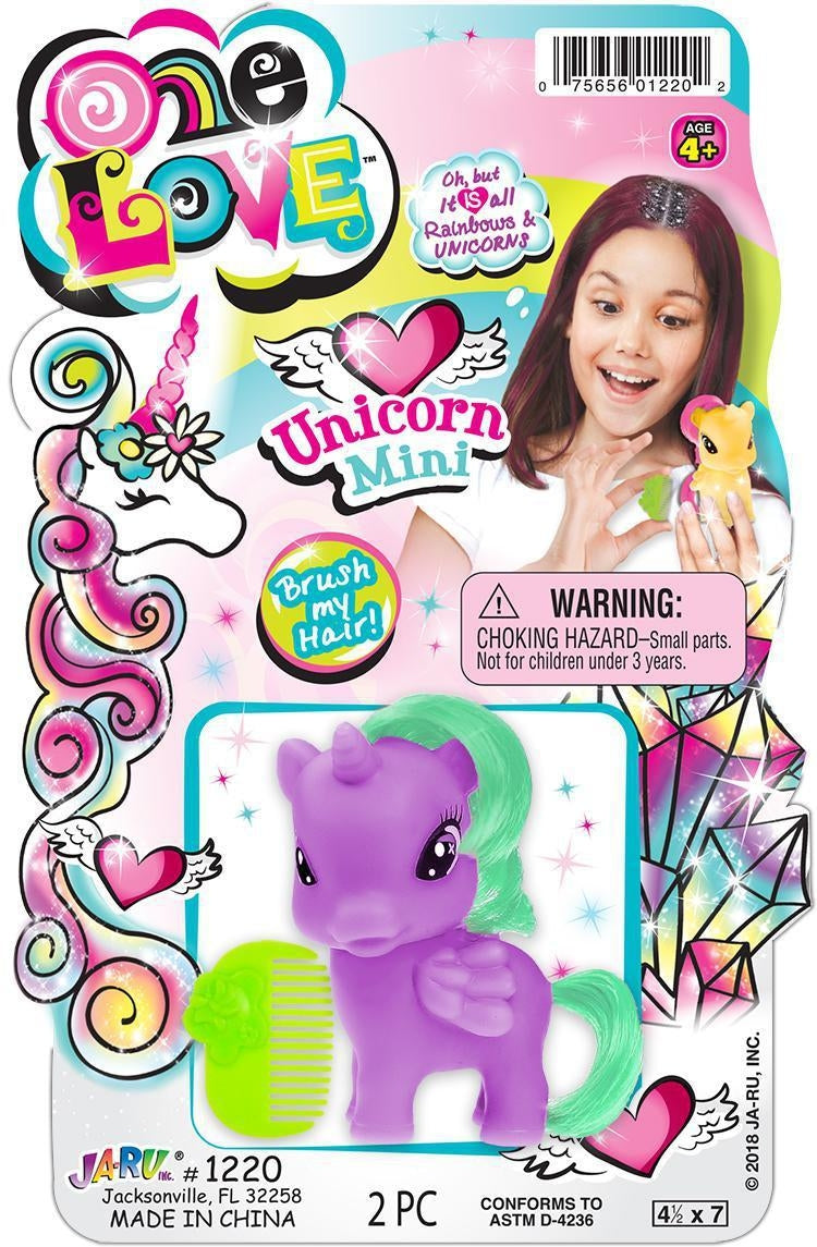 Buy Unicorn Brush My Hair Mini Set - One Love Unicorn Mini Set Assorted for only $3.99 by[product_brand]