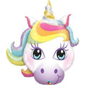Buy Unicorn Face Shape 38" Foil Balloon for only $7.99 by Anagram