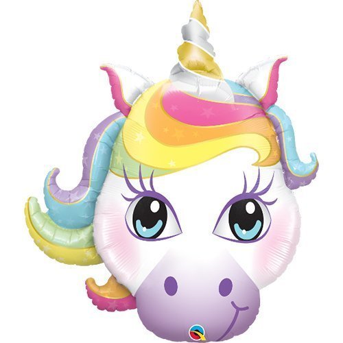 Buy Unicorn Face Shape 38" Foil Balloon for only $7.99 by Anagram