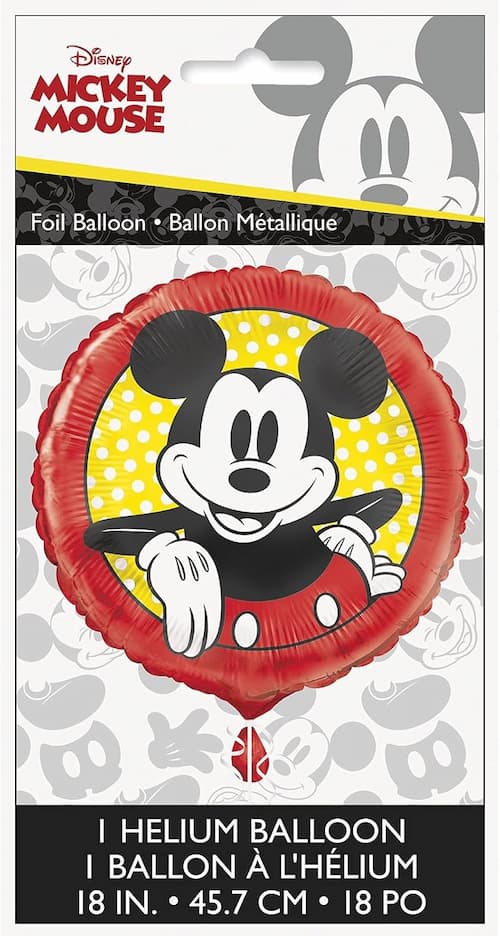 Buy Unique Disney Mickey Mouse Party 18 Inch Round Foil Balloon - 1 ct for only $3.99 by Unique
