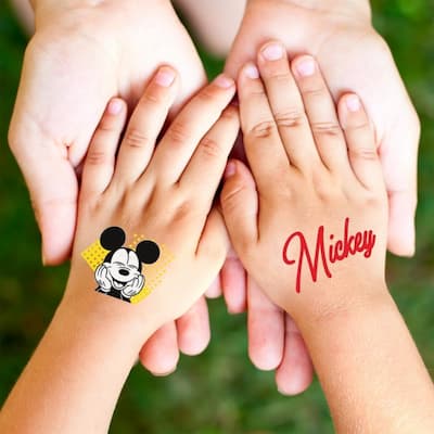Buy Unique Disney Mickey Mouse Tattoos - Pack of 24  for only $2.99 by Unique