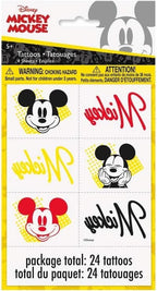 Buy Unique Disney Mickey Mouse Tattoos - Pack of 24  for only $2.99 by Unique