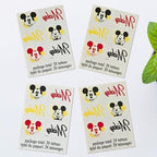 Buy Unique Disney Mickey Mouse Tattoos - Pack of 24  for only $2.99 by Unique