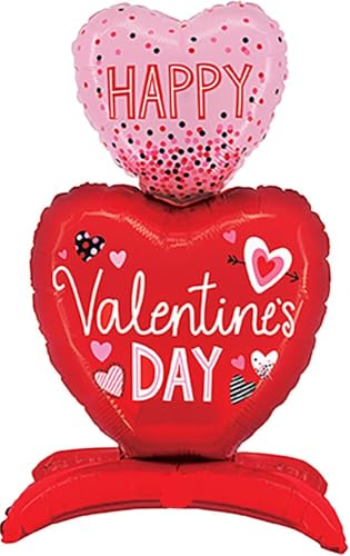 Buy Valentine's Day Heart Shape StandUps Airloonz for only $14.99 by Sempertex Balloons