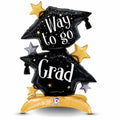 Buy Way To Go Grad Cap 29" Standups Foil Mylar Balloon for only $14.99 by Betallic