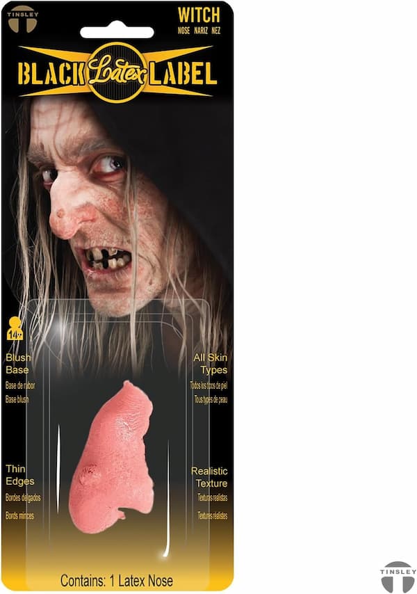 Buy Witch Nose - Black Label Latex for only $14.99 by Tinsley Transfers