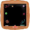 Buy Write-on Balloons - Wood Frame Black Board Writing Balloon - 24 Inches for only $13.99 by[product_brand]