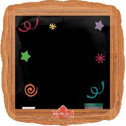 Buy Write-on Balloons - Wood Frame Black Board Writing Balloon - 24 Inches for only $13.99 by[product_brand]