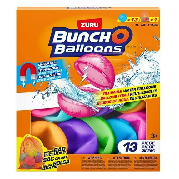 Buy Zuru Bunch O Balloons Reusable Water Balloons (13 pieces) for only $19.99 by [product_brand]